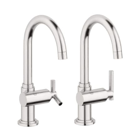 A large image of the Grohe 20 074 Brushed Nickel