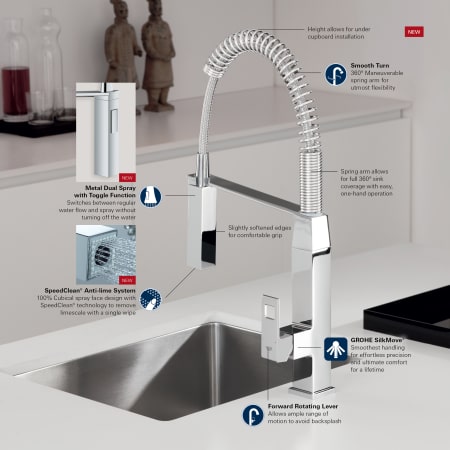 A large image of the Grohe 31 401 Alternate View