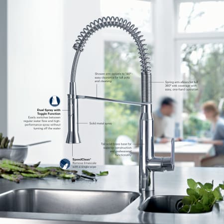 A large image of the Grohe 31 380 Alternate View