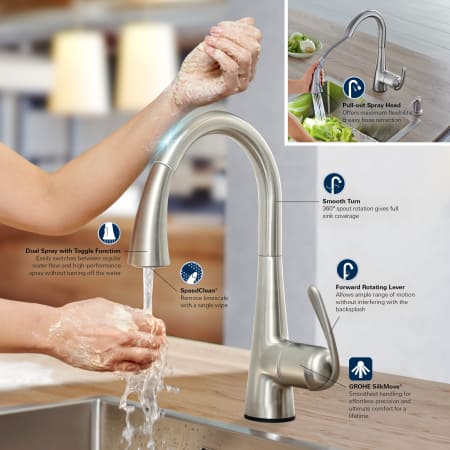 A large image of the Grohe 32 298 1 Alternate View