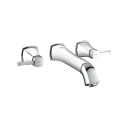 Grohe 20416EN0 Brushed Nickel Grandera Wall Mounted Bathroom Faucet