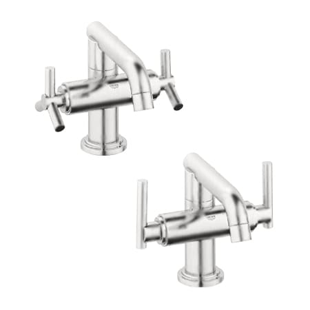 A large image of the Grohe 21 031 Brushed Nickel