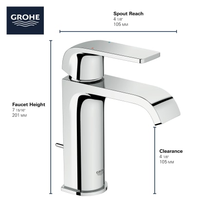 A large image of the Grohe 23 868 Alternate View