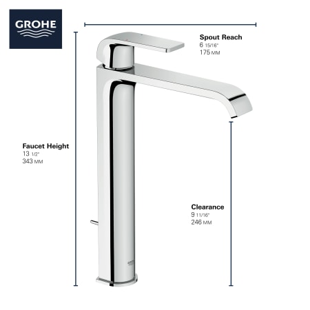 A large image of the Grohe 23 869 Alternate View
