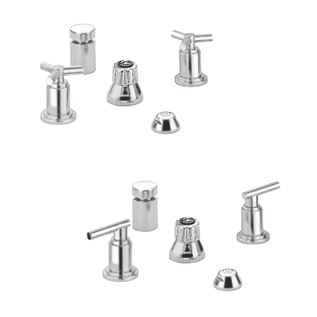 A large image of the Grohe 24 016 Brushed Nickel