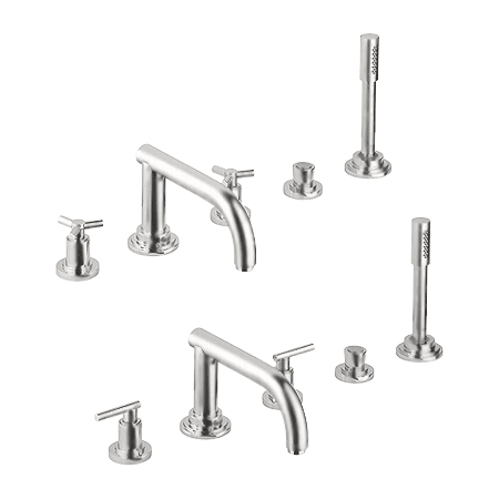 A large image of the Grohe 25 049 Brushed Nickel