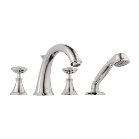 A large image of the Grohe 25 073 Brushed Nickel