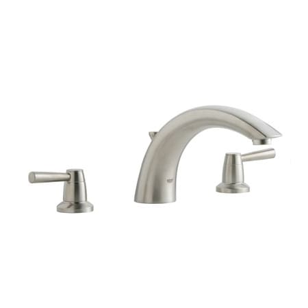 A large image of the Grohe 25 071 Brushed Nickel