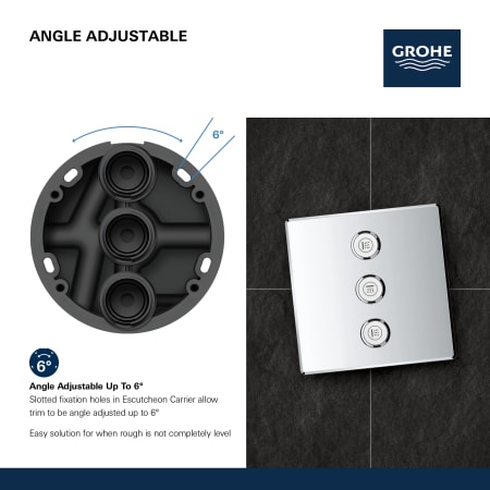 A large image of the Grohe 29 158 Alternate View