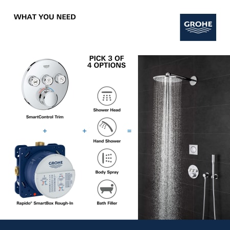 A large image of the Grohe 29 161 Alternate View