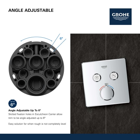A large image of the Grohe 29 164 Alternate View
