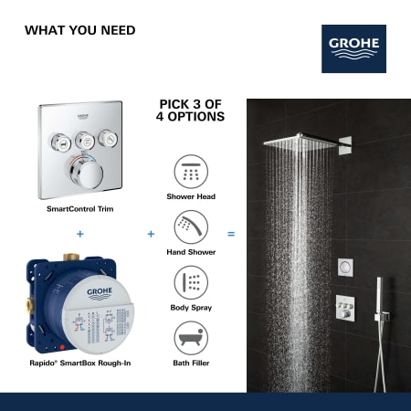 A large image of the Grohe 29 165 Alternate View