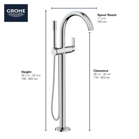 A large image of the Grohe 29 302 Alternate View