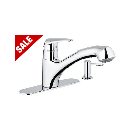 Grohe 30127000 Starlight Chrome CLOSEOUT - Pull-Out Spray ...