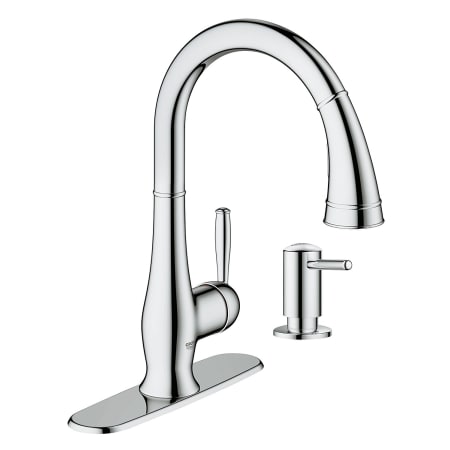 A large image of the Grohe 30 216 Starlight Chrome