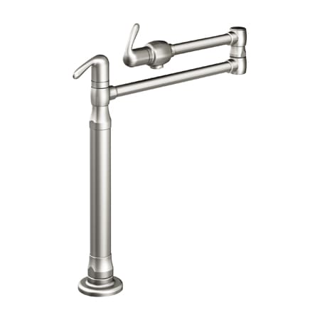 A large image of the Grohe 31 076 Stainless Steel