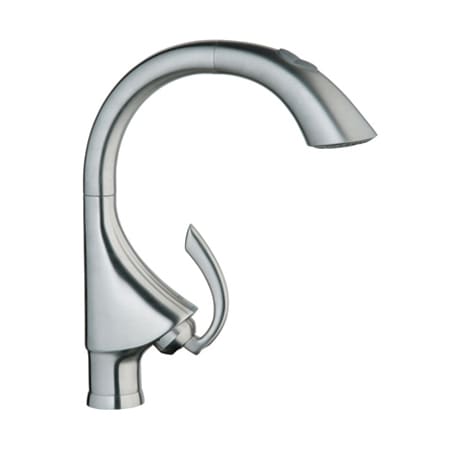 A large image of the Grohe 32 071 E Stainless Steel