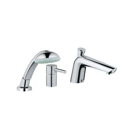 A large image of the Grohe 32 232 Brushed Nickel
