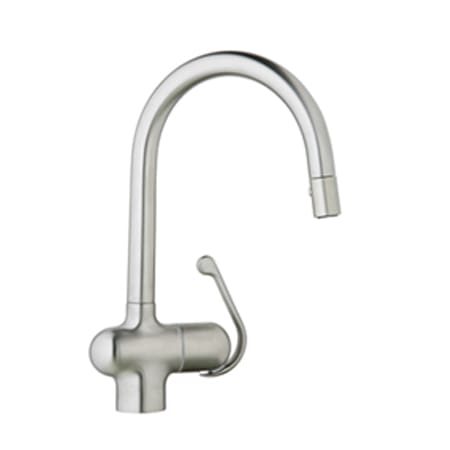 A large image of the Grohe 32 245 E Stainless Steel