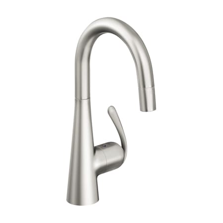 A large image of the Grohe 32 283 E Stainless Steel