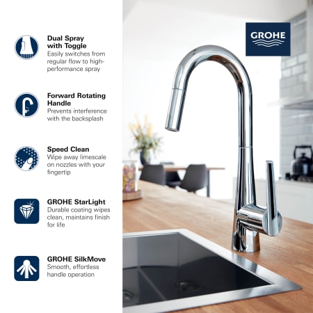 A large image of the Grohe 32 283 3 Alternate View