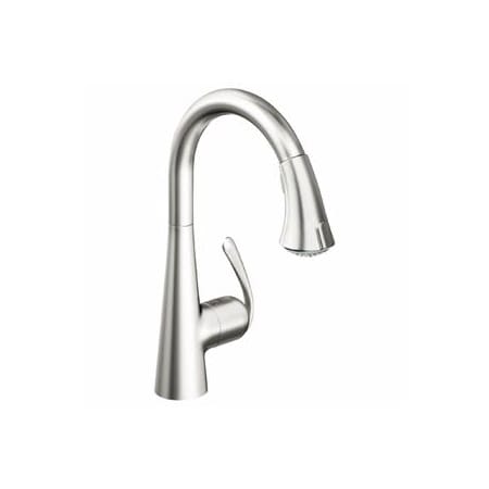 A large image of the Grohe 32 298 Stainless Steel