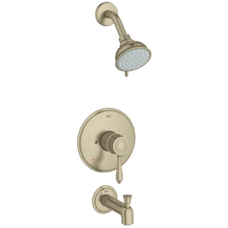 A large image of the Grohe 35 047-LQ Warm Brushed Nickel