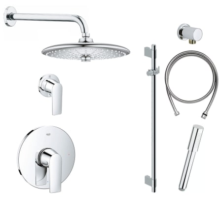 A large image of the Grohe GSS-Defined-PB-13 Starlight Chrome