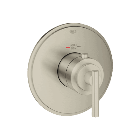 A large image of the Grohe 19 865 Brushed Nickel