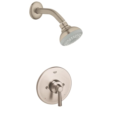 A large image of the Grohe GR-PB002 Brushed Nickel