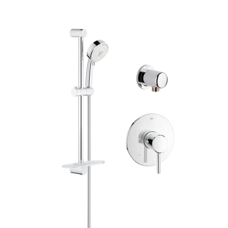 A large image of the Grohe GR-PB010 Starlight Chrome