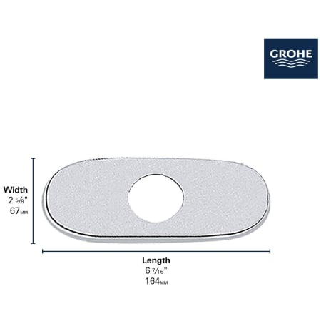 A large image of the Grohe 07 551 Alternate Image