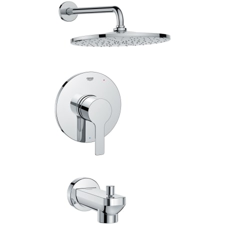A large image of the Grohe 10 252 4 Starlight Chrome