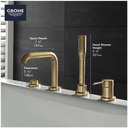 A large image of the Grohe 19 578 A Alternate Image