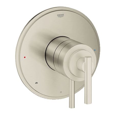 A large image of the Grohe 19 867 Brushed Nickel
