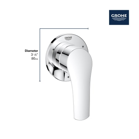 A large image of the Grohe 19 972 3 Alternate Image