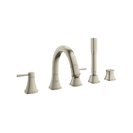 A large image of the Grohe 19 919 Brushed Nickel