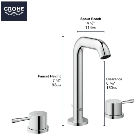 A large image of the Grohe 20 297 A Alternate Image