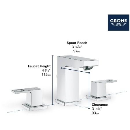 A large image of the Grohe 20 370 A Alternate Image