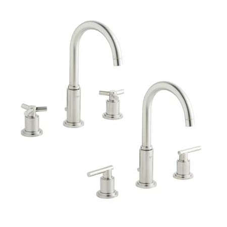 A large image of the Grohe 20 069 E Brushed Nickel