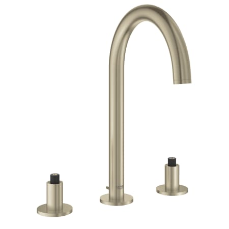 A large image of the Grohe 20 069 3 Brushed Nickel