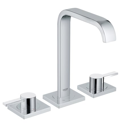 A large image of the Grohe 20 191 A Starlight Chrome