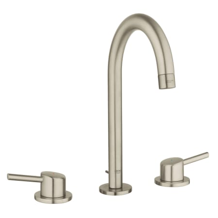 A large image of the Grohe 20 217 A Brushed Nickel