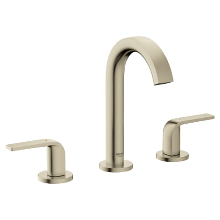 A large image of the Grohe 20 597 Brushed Nickel