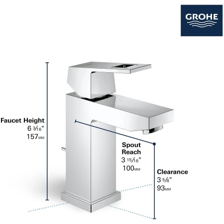 A large image of the Grohe 23 129 A Alternate Image