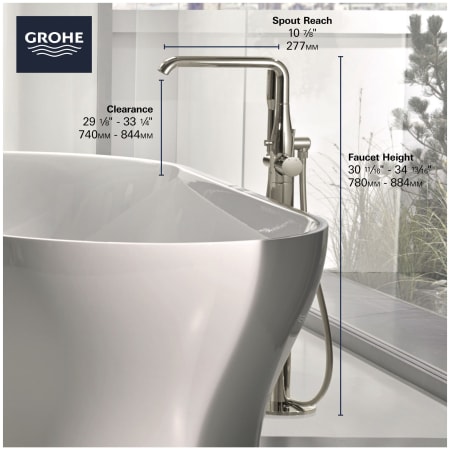 A large image of the Grohe 23 491 A Alternate Image
