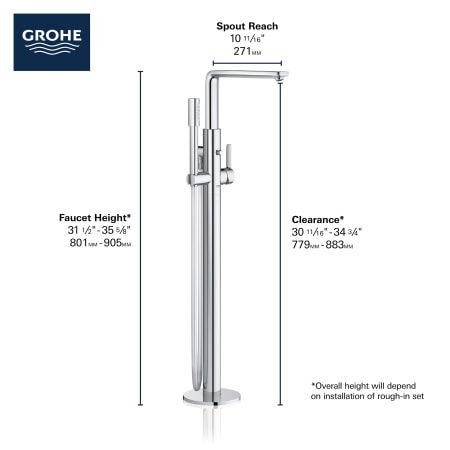 A large image of the Grohe 23 792 1 Alternate Image