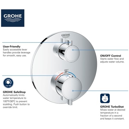 A large image of the Grohe 24 107 Alternate Image