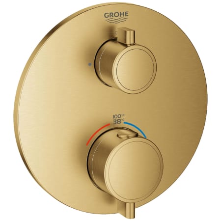 A large image of the Grohe 24 107 Brushed Cool Sunrise