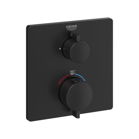 A large image of the Grohe 24 110 Matte Black
